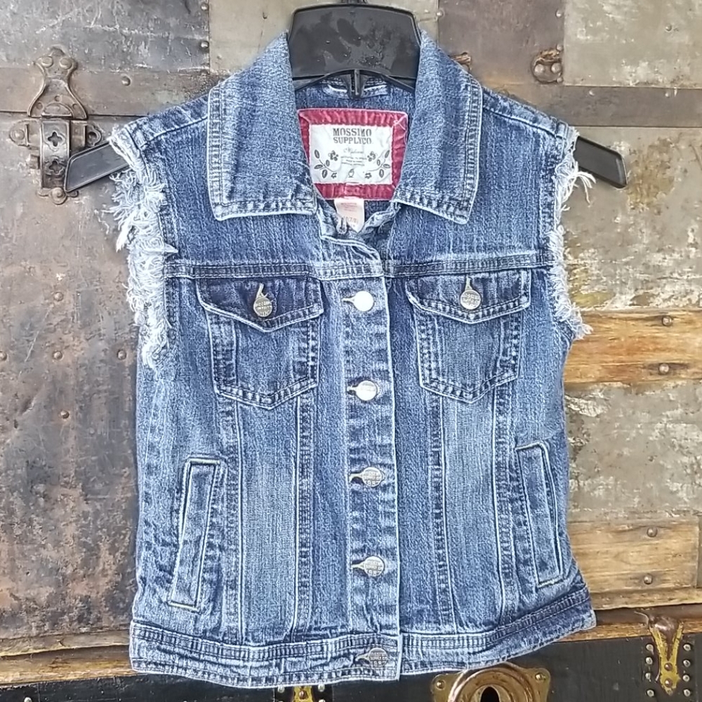 Cute Mossimo Girls Jean Vest